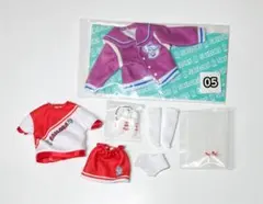 リカちゃんくじ セーラーズ　01 リカちゃん チアスタイル 衣装 05スタジャン