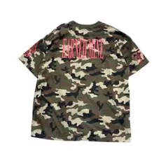 7TSM2 USA製　カモフラ　ミリタリーTシャツ　古着used