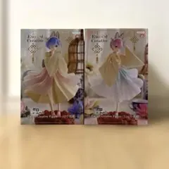 リゼロ Exc∞d Creative Figure ラム・小兎娘&レム・小兎娘のサムネイル
