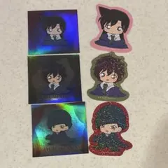 名探偵コナン ちぢませ隊 ステッカーコレクション2 毛利蘭 世良真純 赤井秀一