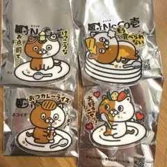 NeCo壱セット　ネコイチアクリルスタンドクリップ　CoCo壱　3個セット