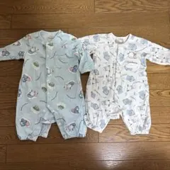 サンリオ バースデイ ロンパース 2枚セット