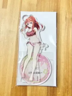 中野五月 水着 ロングタペストリー どこプラ くじメイト 五等分の花嫁 A-5賞 中野五月 水着 ロングタペストリー どこプラ くじメイト 五等分