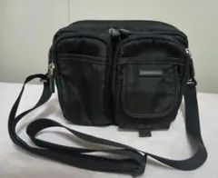 CROCODILE 2WAY ショルダーバッグ ウエストポーチ ブラックのサムネイル