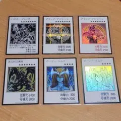 遊戯王　オリジナルアートワークコレクション　マンガ　MANGA　スタイル　6枚