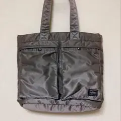 ポーター タンカートートバック　シルバー