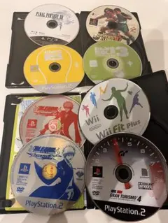 PS1、PS２ wii ソフト まとめ売り　計８本
