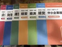 ユーキャン　中小企業経営 学習マップとテキストセット