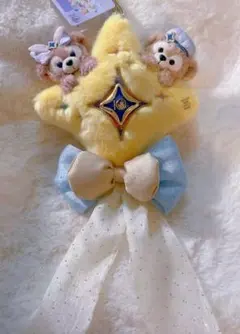 新作　上海ディズニー　10周年限定シリーズ　ダッフィー&シェリーメイ　ドア飾り