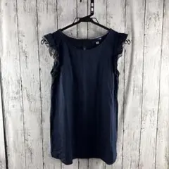 バーバリーブルーレーベル チェック柄フリル袖 Tシャツ