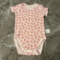 【美品】ユニクロ　猫モチーフ　ボディ　90cm