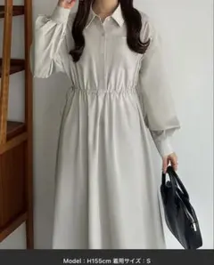 N*N様 callautia ドロストシャツワンピース