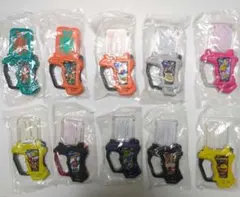 仮面ライダーエグゼイド【食玩】ビニール袋未開封ガシャット10点セット