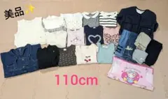 子供服まとめ売り　女の子　春秋　110cm