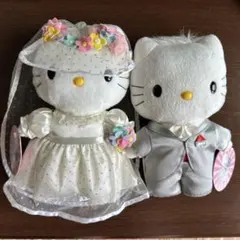 ハローキティ ダニエル ロマンチック ウェディング ぬいぐるみ マクドナルド