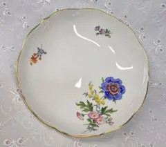 豪華24金ロイヤルコペンハーゲンヘンリエッテ極太金彩21cm 深皿超