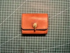 三つ折りミニウォレット