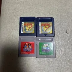 ポケットモンスター 赤・緑・青 4本セット