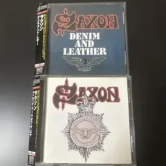 SAXON DENIM & LEATHER/STRONG ARM 国内盤