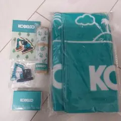 【新品未開封】KOBELCO タオルとグッズセット