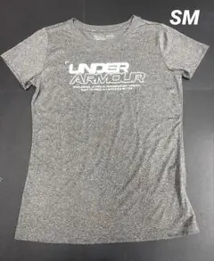 【美品】アンダーアーマー 半袖 Tシャツ レディース SM グレー ルーズのサムネイル