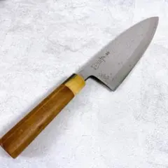 本焼】京都有光 刃文入り 出刃包丁 木製鞘付き 厚さ8mm 希少 - メルカリ