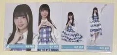 【激レア】日向坂46 坂井新奈 生誕祭チェキ 坂井新奈 日向坂46 6回目のひな誕祭 ライブ衣装 生写真 4種コンプ