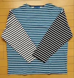 FORK&SPOON 10周年記念 クレイジー パターン　バスクシャツ