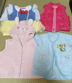 ベビー ガール キッズ 服 上着 ロンパース セット 80cm