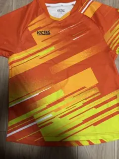 VICTAS 卓球ウェア オレンジ/イエロー