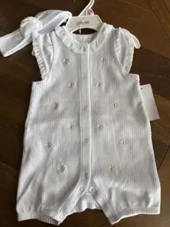 New-Little Me ロンパース ヘッドバンド セット 9M-74cmのサムネイル