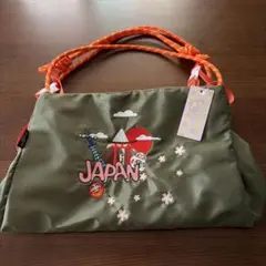 グラニフ 石黒亜矢子さんコラボ バイカーキャット｜ナイロン2WAYトート