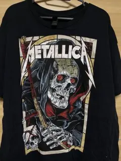 Metallica スカルデザイン Tシャツ XL