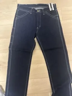 大幅値下げ！Lee ダークブルーストレートデニム L (W80-84)