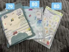 ベビー肌着　ユニクロ　バースデイ　イオン　ノースリーブ　メッシュ　70 80