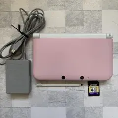 ★Nintendo 3DS LL ピンク×ホワイト 任天堂