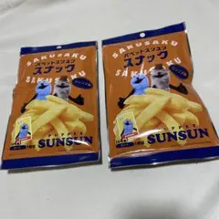 パペットスンスン　サクサクスナック コンソメ味 30g 2袋　カード