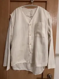 KBF オフホワイト シャツ＆ベスト