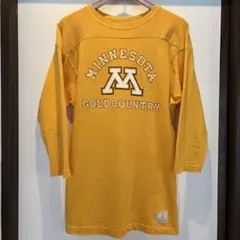 ピ*タ様 Champion 70sバータグ USA製 フットボールシャツ L マ