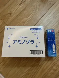メニコン O2ケア アミノソラ 120ml 12本【匿名配送】 - メルカリ