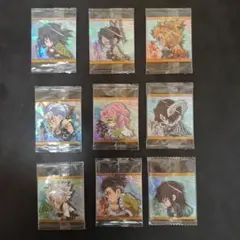 ６弾　柱９人　鬼滅の刃ディフォルメシール　鬼滅の刃シール　其の６　ギフ　Ri