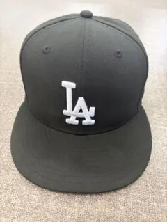 New Era LAロゴ 59FIFTY ベースボールキャップ 7 3/8
