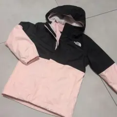 THE NORTH FACE キッズインナー取り外し可ウィンドブレーカー ピンク