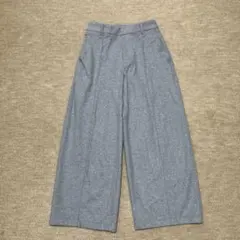 ユニクロ　ブラッシュドジャージーワイドパンツ　Sサイズ