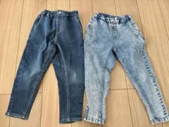 branshes 子供用デニムパンツ 120サイズ 2色セット