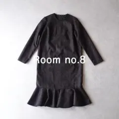 美品【Room no.8】6,1万 総レースワンピース ビームス ブラック - メルカリ