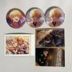 プロセカ 天馬司 缶バッジ グリ缶 24A 30個 まとめ売り プロセカ】天馬司 グリ缶 グリッター 缶バッジ ポプマイ にっこり調査