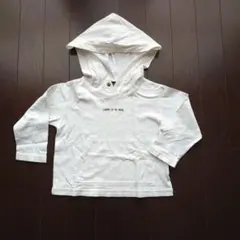 kuma様専用　COMME CA DU MODE 薄手フード付きパーカー 90