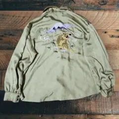 jouetie ジュエティ 刺繍 開襟 オープンカラー 長袖 スナップボタン　Mのサムネイル