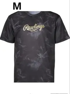 Rawlings スモーキー ブラック Tシャツ M